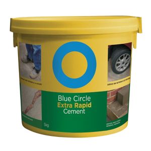 Image of Blue Circle Extra rapid Cement 5kg Tub