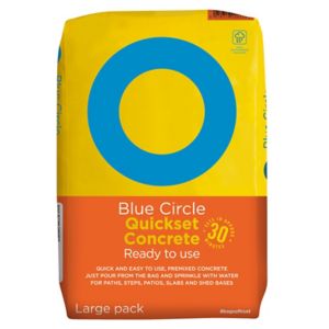 Image of Blue Circle Quick set Ready mixed Concrete 20kg Bag