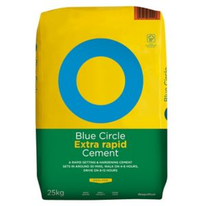 Image of Blue Circle Extra rapid Cement 25kg Bag