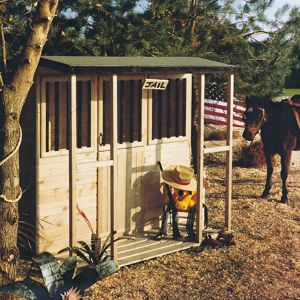 Image of Shire 6x4 Jailhouse Wooden Playhouse