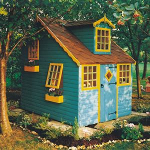 Image of Shire 8x6 Cottage Wooden Playhouse