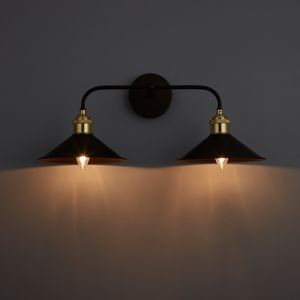 Image of Alfie Bronze effect Double Wall light