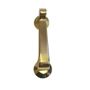 Image of The House Nameplate Company Brass effect Metal Door knocker