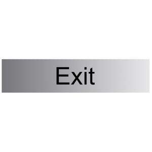 Image of Exit Self-adhesive labels (H)50mm (W)225mm