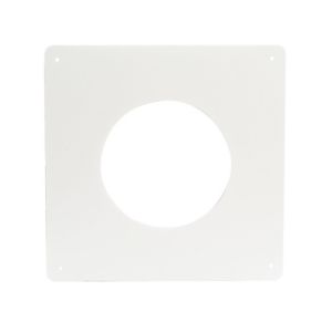 Image of Manrose White Ducting wall plate (Dia)100mm