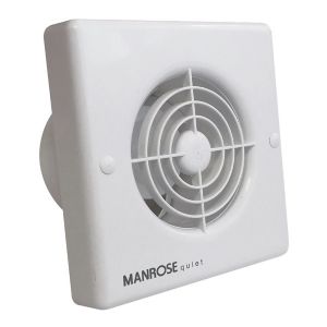 Image of Manrose QF100S Bathroom Extractor fan (Dia)100mm