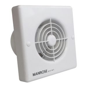 Image of Manrose QF100T Bathroom Extractor fan (Dia)100mm