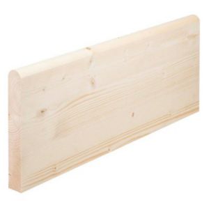 Metsä Wood White Pine Rolled Edge Window Board, (L)1.2M (W)219mm (T)33mm