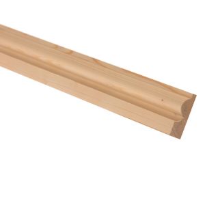 Image of Smooth Pine Torus Architrave (L)2.1m (W)58mm (T)15mm Pack of 5