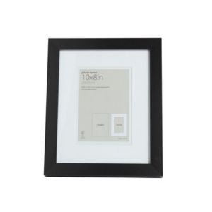 Image of Black Modern block Picture frame (H)29cm x (W)24cm