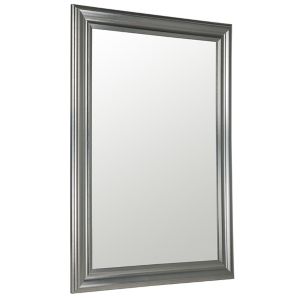 Image of Pewter effect Rectangular Framed Mirror (H)1060mm (W)760mm
