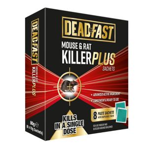 Image of Deadfast Plus Rodenticide sachets 80g