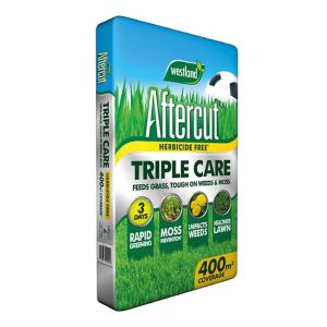 Image of Aftercut Triple care Lawn treatment 400m² 14kg