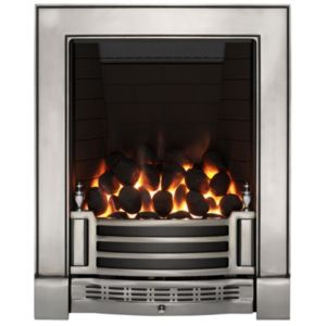 Image of Focal Point Finsbury full depth Chrome effect Gas Fire