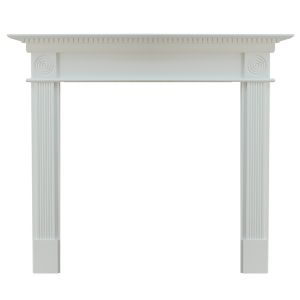 Image of Focal Point Woodthorpe White Fire surround