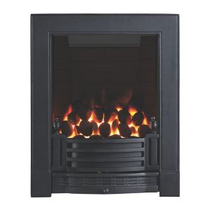 Image of Focal Point Finsbury full depth Black Gas Fire