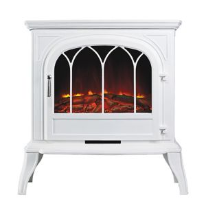 Image of Focal Point Leirvik White Electric Stove