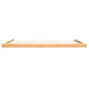 Image of Pine effect veneer Hearth Tray (H)50mm (W)1370mm (D)380mm