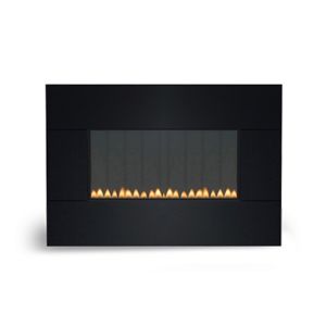 Image of Focal Point Cheshire Black Manual Control Wall mounted Gas fire