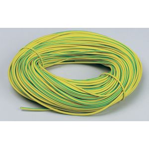 Image of CED Green & yellow 3mm Cable sleeving 100000m