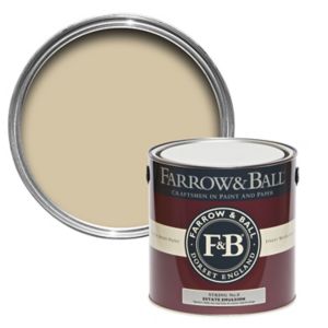 Image of Farrow & Ball Estate String No.8 Matt Emulsion paint 2.5L