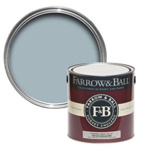 Image of Farrow & Ball Estate Parma gray No.27 Matt Emulsion paint 2.5L