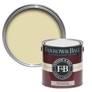Image of Farrow & Ball Estate Pale hound No.71 Matt Emulsion paint 2.5L
