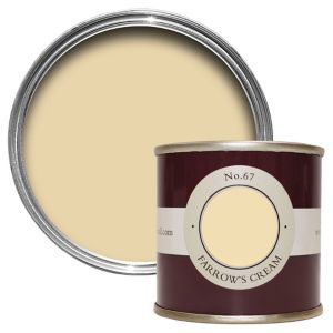 Image of Farrow & Ball Estate Farrow's cream No.67 Emulsion paint 0.1L Tester pot