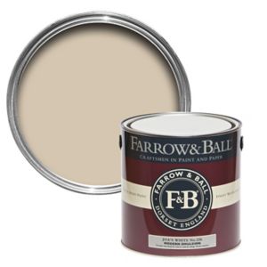 Image of Farrow & Ball Modern Joa's white No.226 Matt Emulsion paint 2.5L