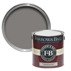 Image of Farrow & Ball Modern Mole's breath No.276 Matt Emulsion paint 2.5L