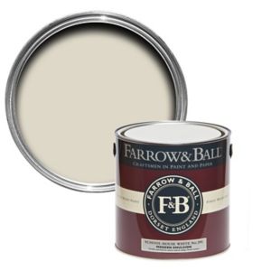 Image of Farrow & Ball Modern School house white No.291 Matt Emulsion paint 2.5L