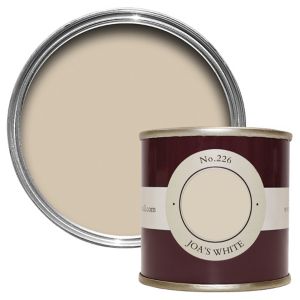 Image of Farrow & Ball Estate Joa's white No.226 Emulsion paint 0.1L Tester pot