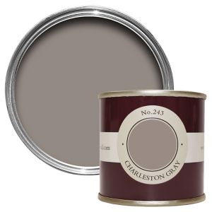 Image of Farrow & Ball Estate Charleston gray No.243 Emulsion paint 0.1L Tester pot