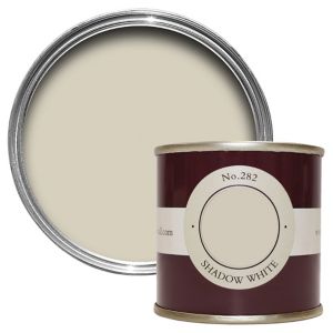 Image of Farrow & Ball Estate Shadow white No.282 Emulsion paint 0.1L Tester pot