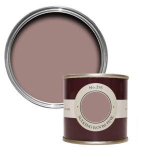 Image of Farrow & Ball Sulking room pink No.295 Matt Emulsion paint 0.1L Tester pot