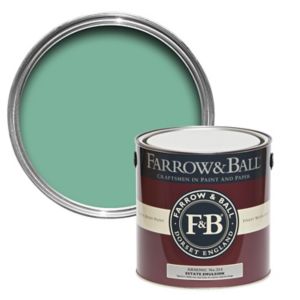 Image of Farrow & Ball Estate Arsenic No.214 Matt Emulsion paint 2.5L