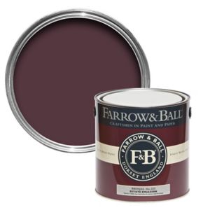 Image of Farrow & Ball Estate Brinjal No.222 Matt Emulsion paint 2.5L