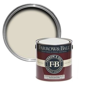 Image of Farrow & Ball Estate School house white No.291 Matt Emulsion paint 2.5L