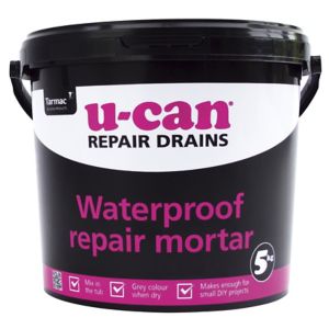 Image of U-Can Waterproof Repair mortar 5kg Tub