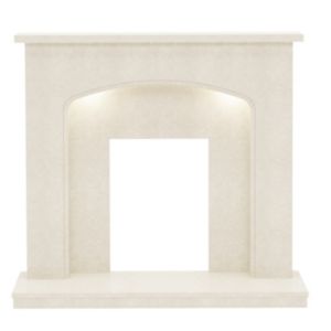 Image of Be Modern Tahlia Manila Fire surround with lights