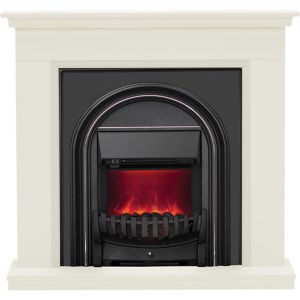 Image of Be Modern Colville Soft white Electric Fire Suite