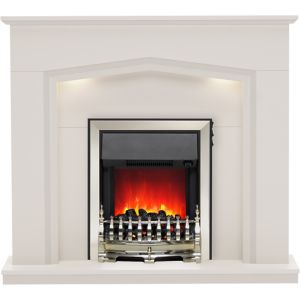Image of Be Modern Beauport Cashmere Electric Fire Suite
