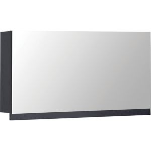Image of Cooke & Lewis Ardesio Matt Indigo Single door Mirrored Cabinet (W)750mm