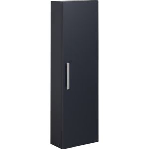 Image of Cooke & Lewis Ardesio Matt Indigo Single door Wall-mounted Tall Cabinet (W)350mm (H)1200mm