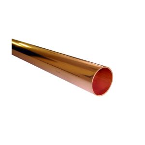 Image of Wednesbury Copper Compression Pipe (L)2m (Dia)15mm