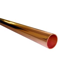 Image of Wednesbury Copper Compression Pipe (L)3m (Dia)15mm