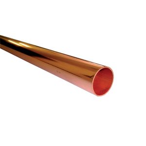 Image of Wednesbury Copper Compression Pipe (L)3m (Dia)28mm