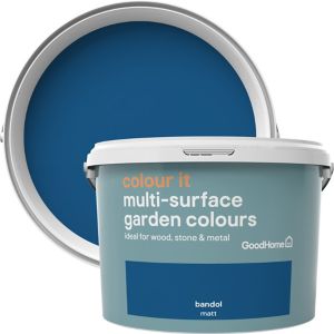 Image of GoodHome Colour it Bandol Matt Multi-surface paint 2.5L