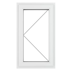 Image of GoodHome Clear Double glazed White uPVC LH Window (H)1040mm (W)610mm