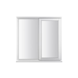 Image of GoodHome Clear Double glazed White RH Window (H)1045mm (W)1195mm